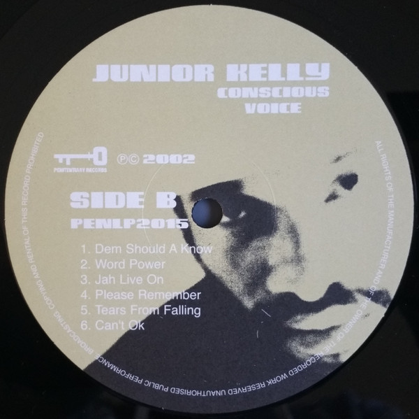 Junior Kelly - Conscious Voice (LP, Album)