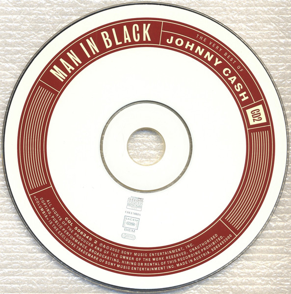 Johnny Cash - Man In Black (The Very Best Of Johnny Cash) (2xCD, Comp)