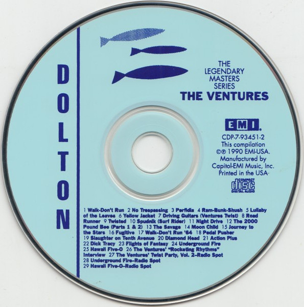 The Ventures - Walk - Don't Run--The Best Of The Ventures (CD, Comp, Mono, RM)