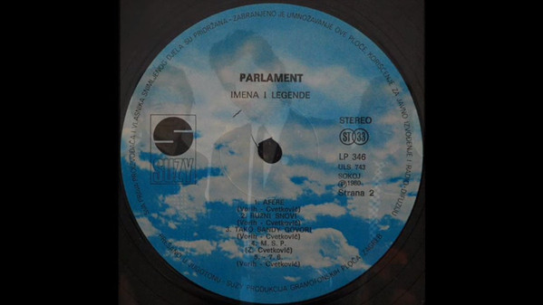 Parlament (2) - Imena I Legende (LP, Album)