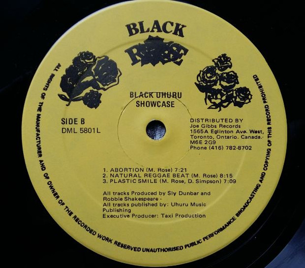 Black Uhuru - Showcase (LP, Album)