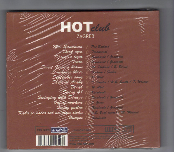 Hot Club Zagreb - Hot Club Zagreb (CD, Album, Dig)