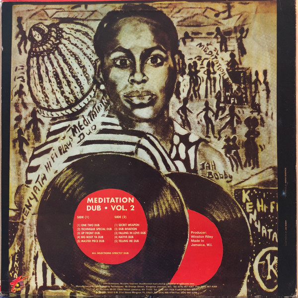 Winston Riley - Meditation Dub Vol 2 (LP, RE)