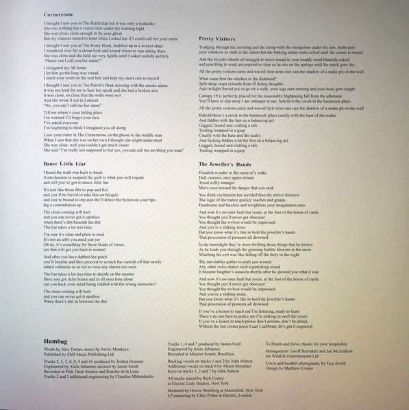 Arctic Monkeys - Humbug (LP, Album, RE, 180)