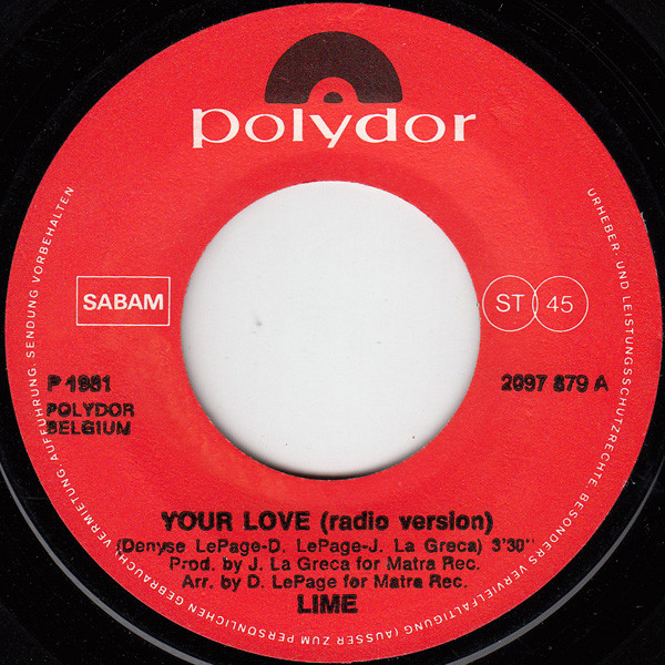 Lime (2) - Your Love (7