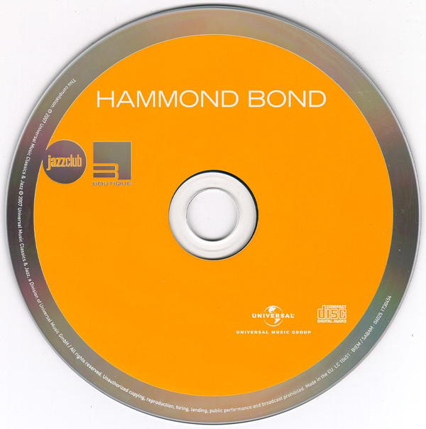 Ingfried Hoffmann - Hammond Bond (CD, Comp, RM)