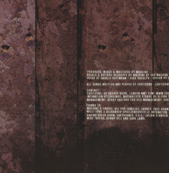 Cortizone - Selling Out For The Sucker (CD, Album, Enh, Dig)