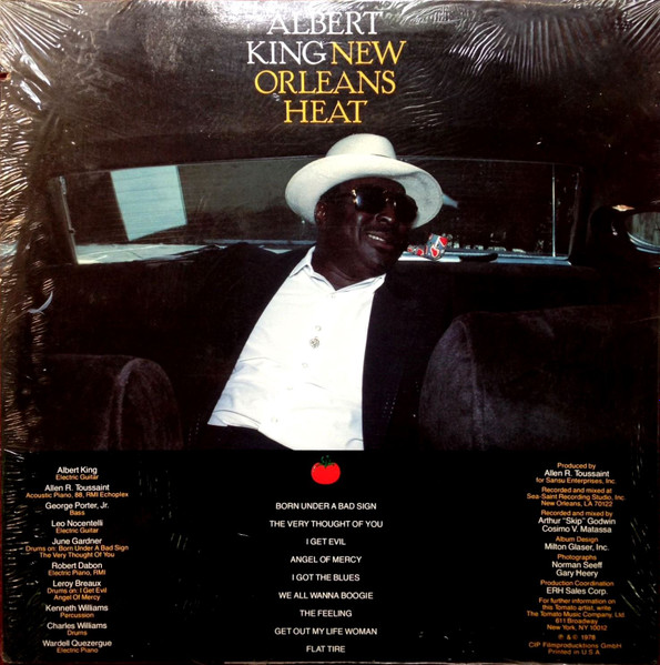 Albert King - New Orleans Heat (LP, Album)