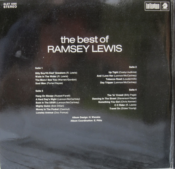Ramsey Lewis - The Best Of Ramsey Lewis (2xLP, Comp)