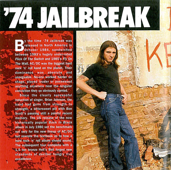 AC/DC - '74 Jailbreak (CD, Comp, RE, RM, Dig)