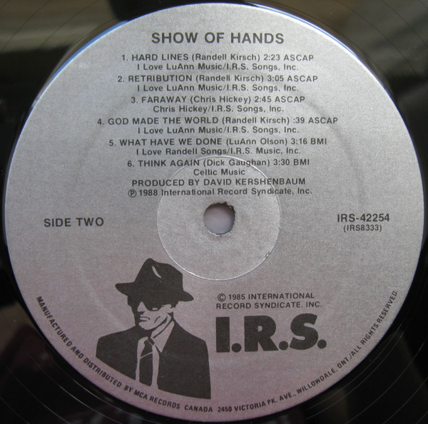 Show Of Hands (4) - Show Of Hands (LP, Album)