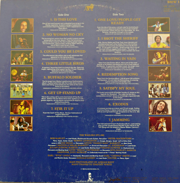 Bob Marley & The Wailers - Legend - The Best Of Bob Marley And The Wailers (LP, Comp, Gat)