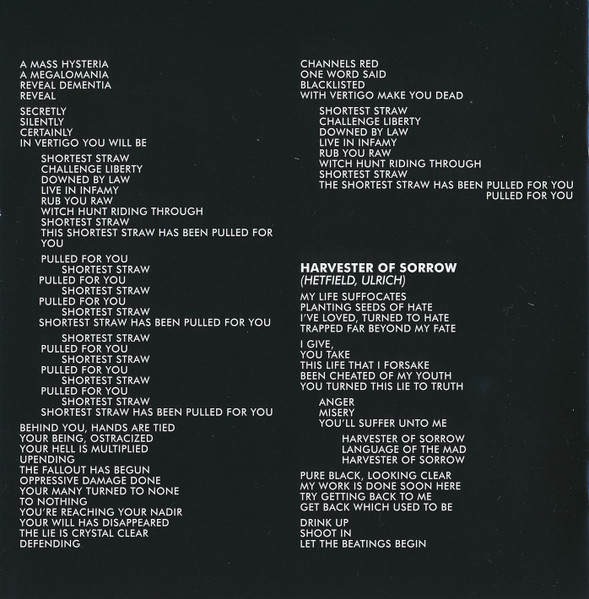 Metallica - ...And Justice For All (CD, Album, RE, RM, Car)