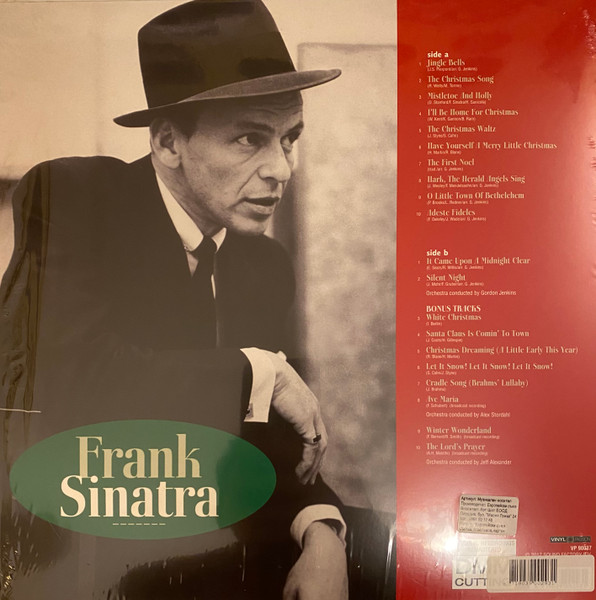 Frank Sinatra - Frank's Christmas Greetings (LP, Album, Mono, Col)