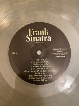 Frank Sinatra - Frank's Christmas Greetings (LP, Album, Mono, Col)