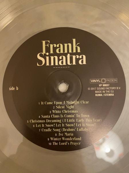 Frank Sinatra - Frank's Christmas Greetings (LP, Album, Mono, Col)