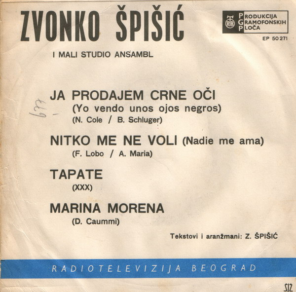 Zvonko Špišić - Ja Prodajem Crne Oči (7