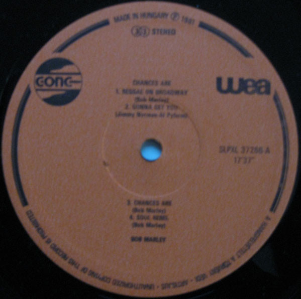 Bob Marley - Chances Are (LP, Comp)