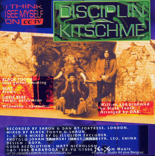 Disciplin A Kitschme - I Think I See Myself On CCTV (CD, Album)
