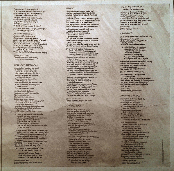 New Model Army - Thunder And Consolation (LP, Album, Gat)