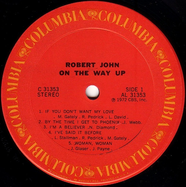Robert John - On The Way Up (LP, Album)