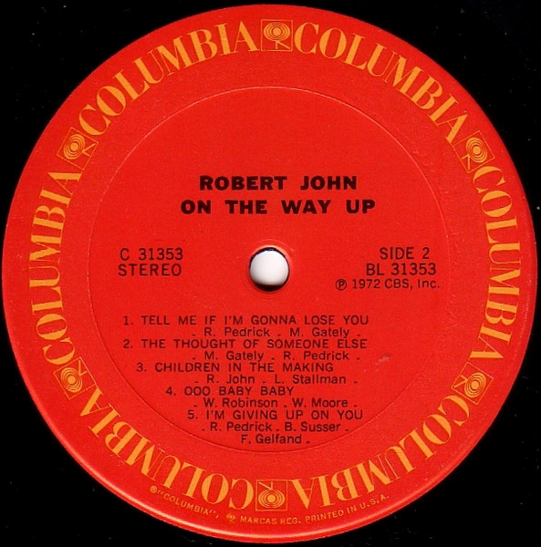Robert John - On The Way Up (LP, Album)