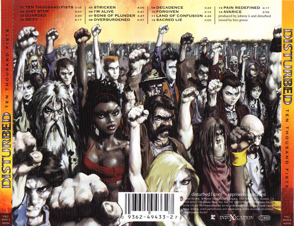 Disturbed - Ten Thousand Fists (CD, Album)