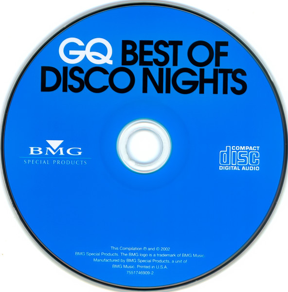 GQ - Best Of Disco Nights (CD, Comp)