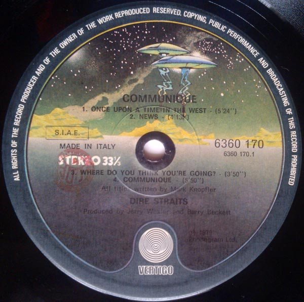 Dire Straits - Communiqué (LP, Album)