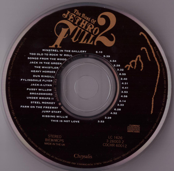Jethro Tull - The Best Of Jethro Tull - The Anniversary Collection (2xCD, Comp, RM)