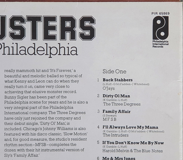 Various - Phillybusters - The Sound Of Philadelphia (LP, Comp)