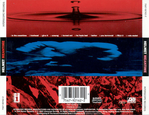 Helmet (2) - Meantime (CD, Album)