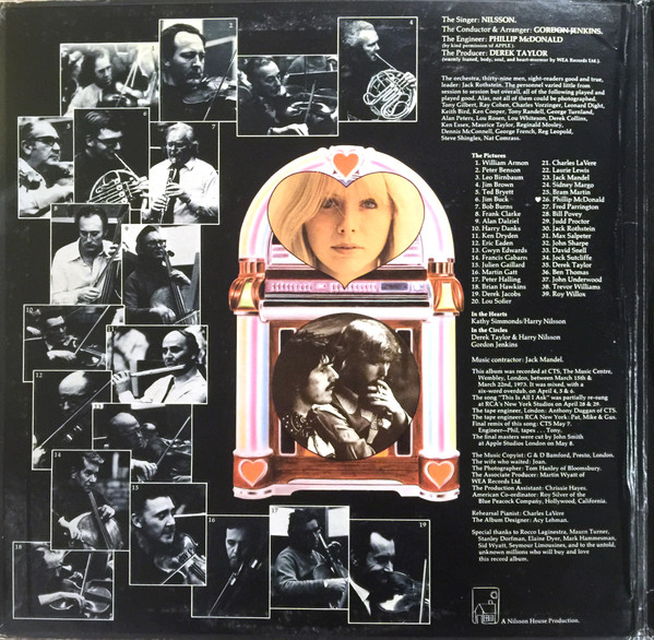 Nilsson* - A Little Touch Of Schmilsson In The Night (LP, Album, Ind)