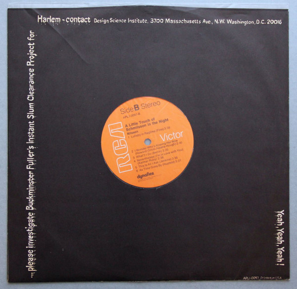 Nilsson* - A Little Touch Of Schmilsson In The Night (LP, Album, Ind)