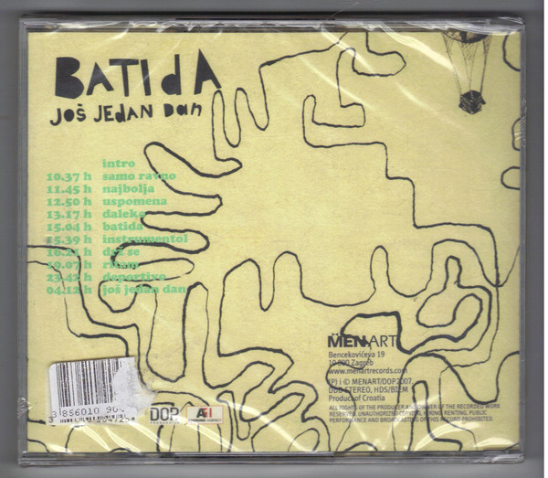 Batida (6) - Još Jedan Dan (CD, Album)