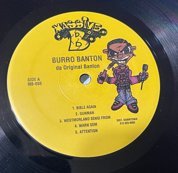 Burro Banton - Da Original Banton (LP, Album)