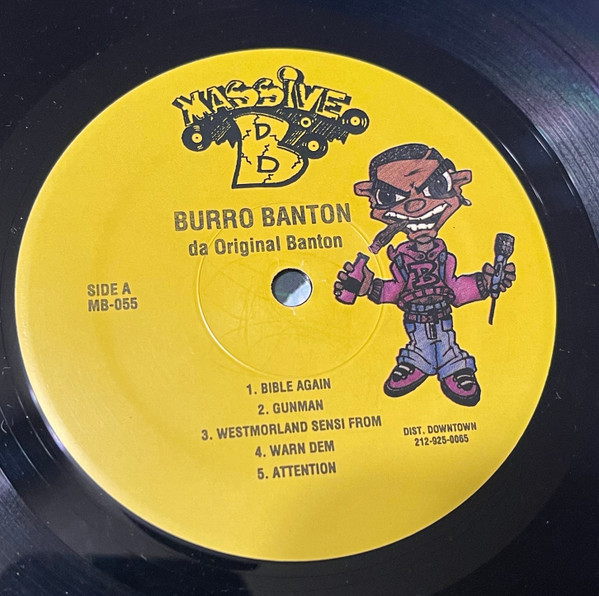 Burro Banton - Da Original Banton (LP, Album)