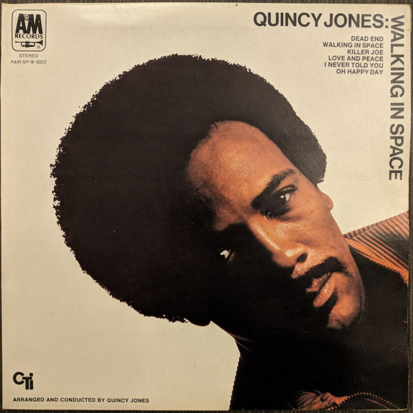 Quincy Jones - Walking In Space (LP, Album, Gat)