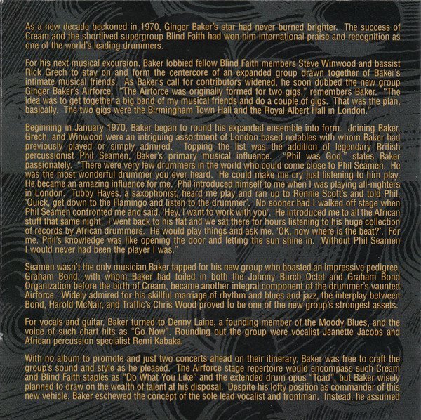 Ginger Baker - Do What You Like (2xCD, Comp, RM)