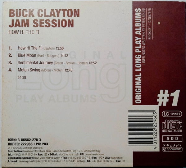 Buck Clayton Featuring Woody Herman - How Hi The Fi (CD, Album, RE)