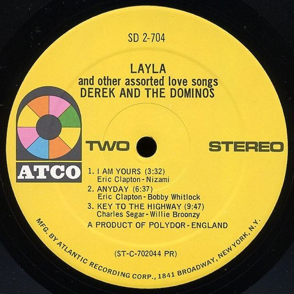 Derek And The Dominos* - Layla And Other Assorted Love Songs (2xLP, Album, PR )