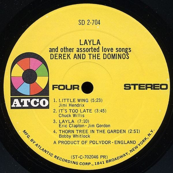 Derek And The Dominos* - Layla And Other Assorted Love Songs (2xLP, Album, PR )