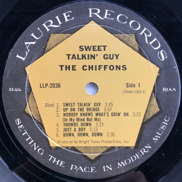 The Chiffons - Sweet Talkin' Guy (LP, Album, Mono, Mon)