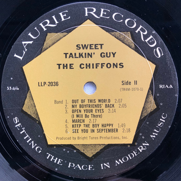 The Chiffons - Sweet Talkin' Guy (LP, Album, Mono, Mon)