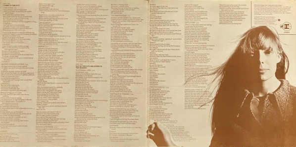 Joni Mitchell - Joni Mitchell (LP, Album, RE)