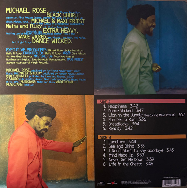 Michael Rose - Dance Wicked (LP, Album)