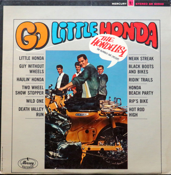 The Hondells - Go Little Honda (LP, Album)