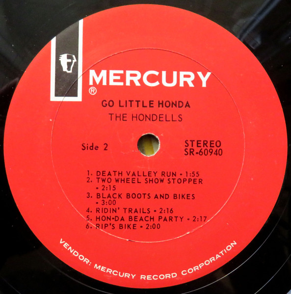The Hondells - Go Little Honda (LP, Album)