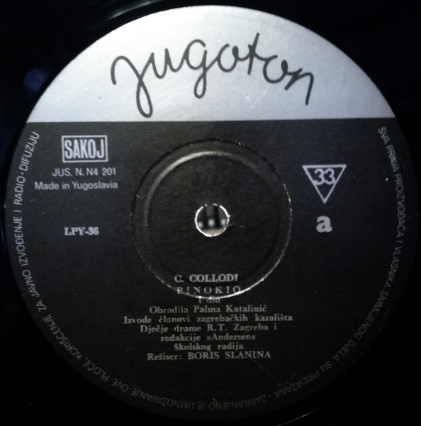 C. Collodi* - Pinokio (LP, Album, RE)
