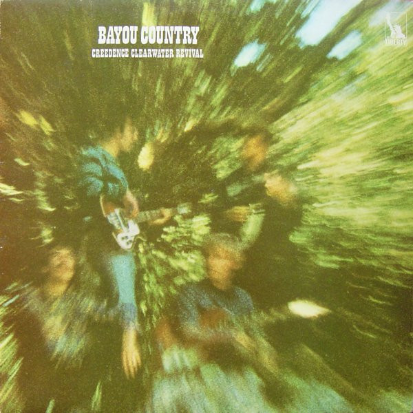 Creedence Clearwater Revival - Bayou Country (LP, Album, RE, Bla)